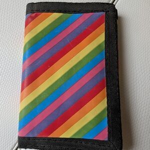 Colorful Striped Women's Wallet